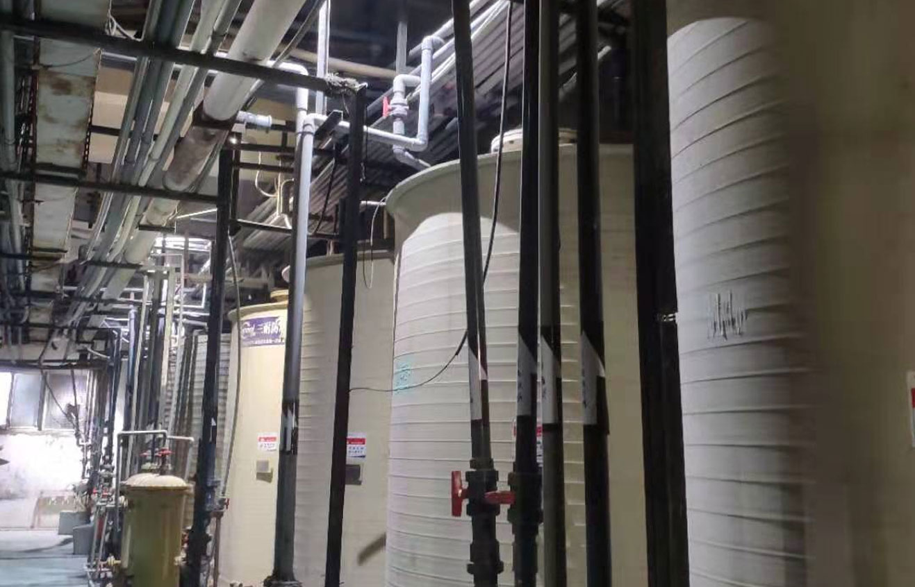 廈門鎢業(yè)生產系統管路使用浙藝管道